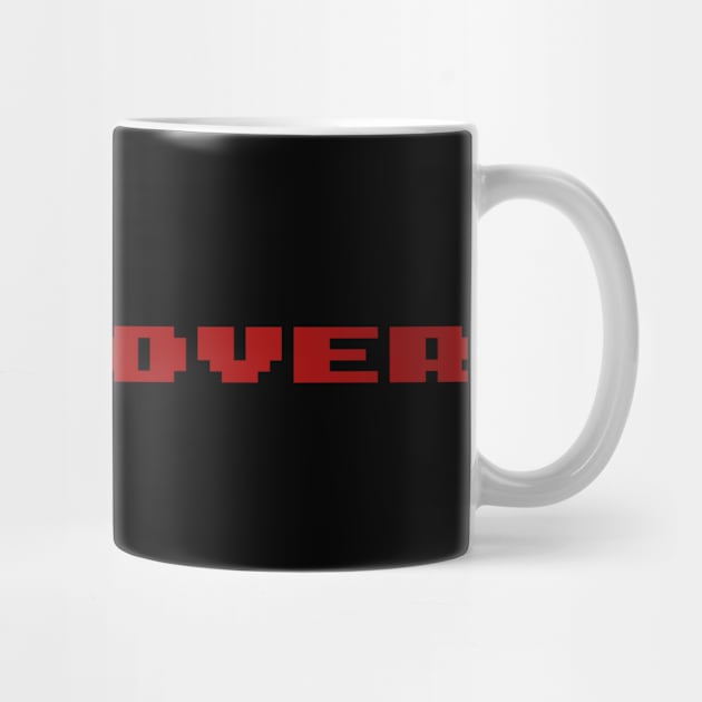 Gaming Nerd Game Over by GreenGuyTeesStore